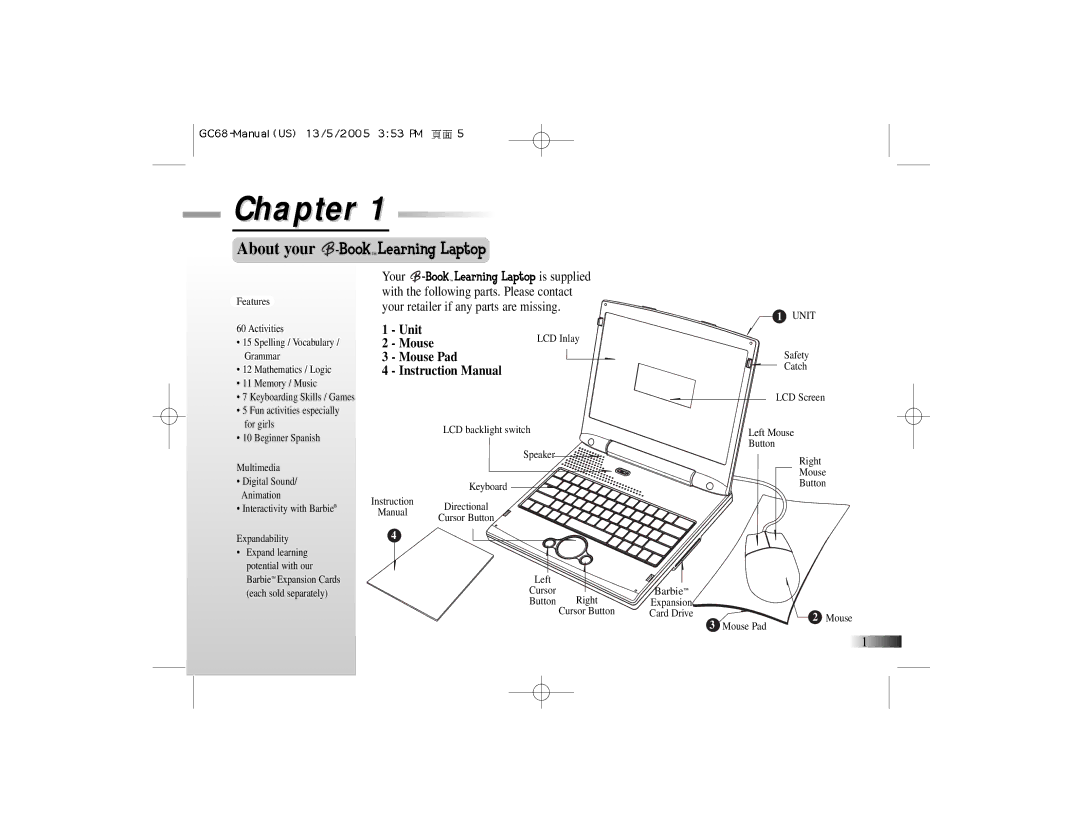 Oregon Scientific G068 manual Chapter 