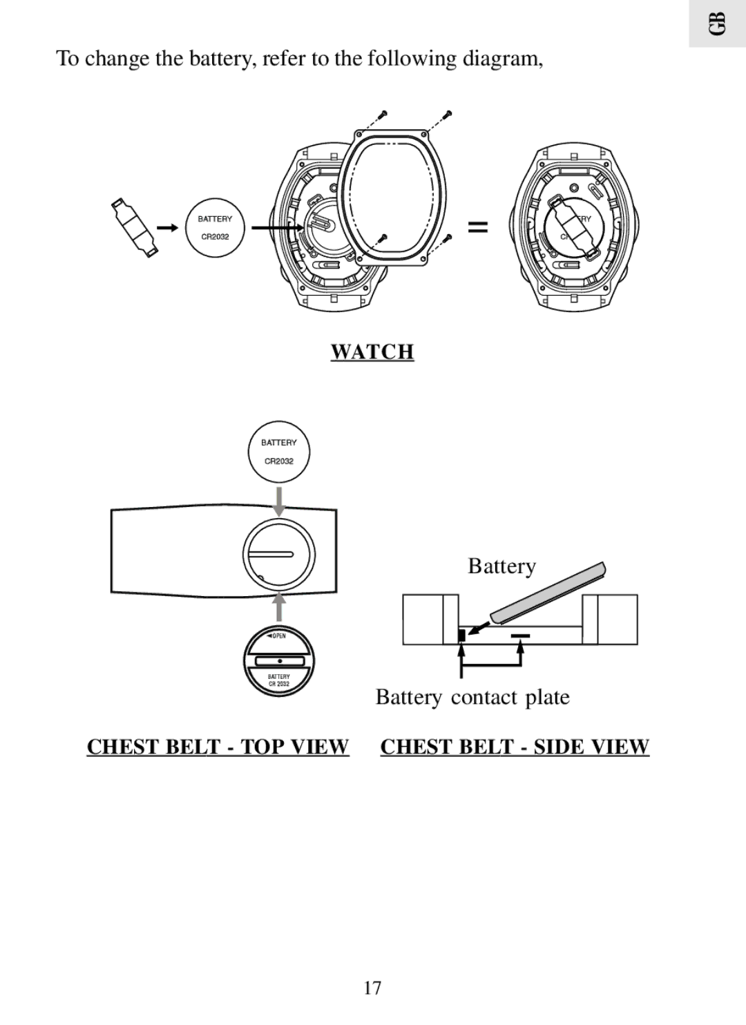 Oregon Scientific HR308 user manual Watch 