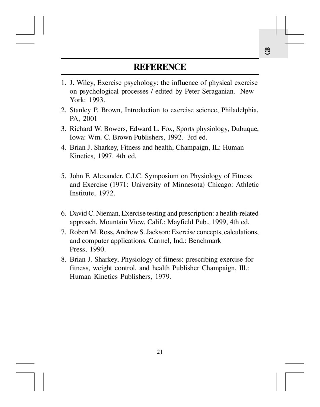 Oregon Scientific HR318 user manual Reference 