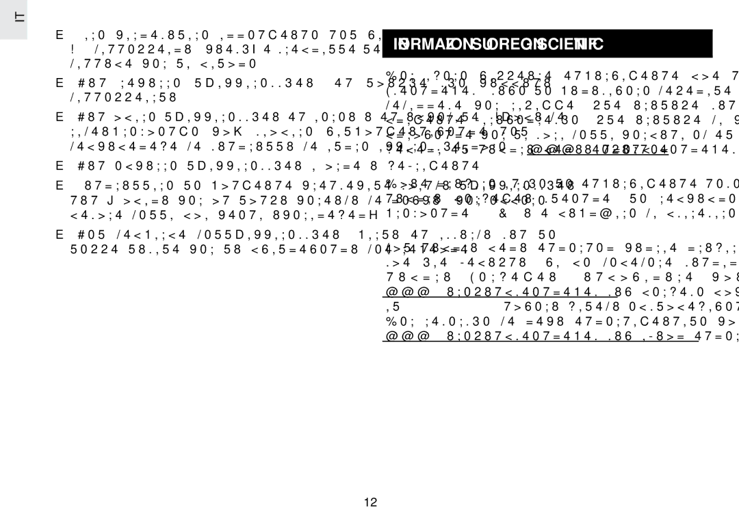 Oregon Scientific JM889N user manual Informazioni SU Oregon Scientific 