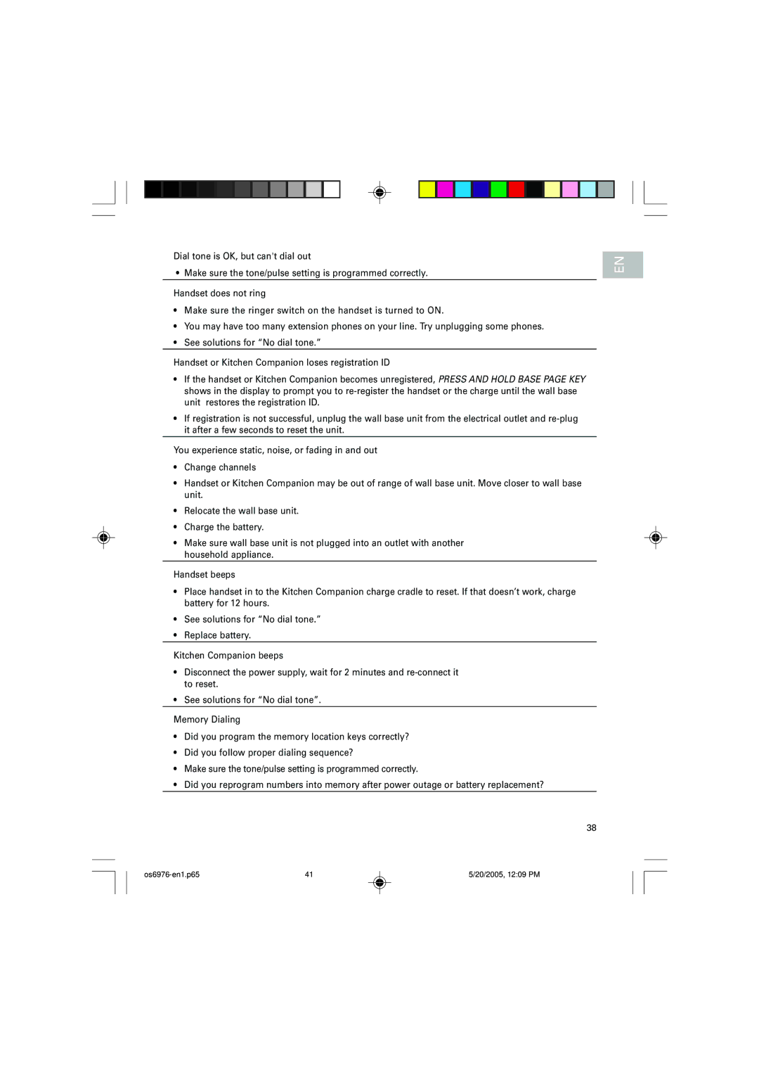 Oregon Scientific OS6976 user manual Os6976-en1.p65 20/2005, 1209 PM 