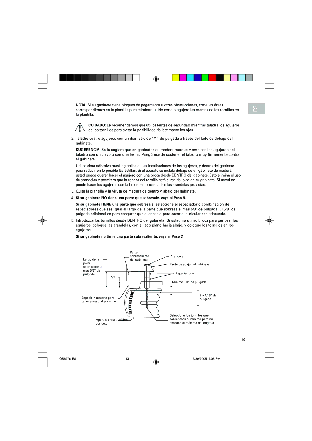 Oregon Scientific OS6976 user manual 