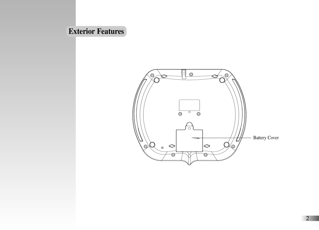 Oregon Scientific Power Wing Laptop manual Exterior Features 