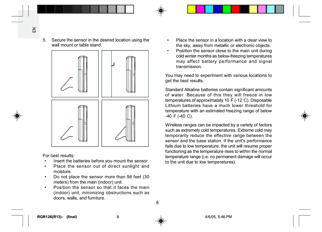 Oregon Scientific RGR126 user manual 05, 546 PM 