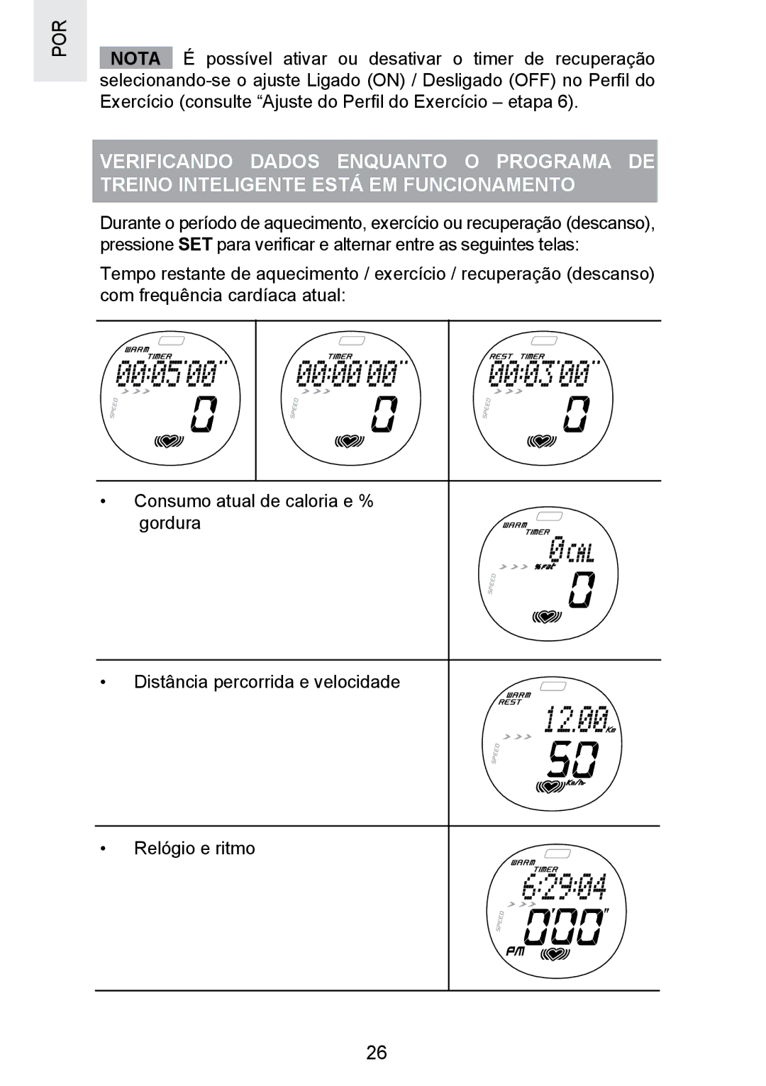 Oregon Scientific SE300 manual Por 