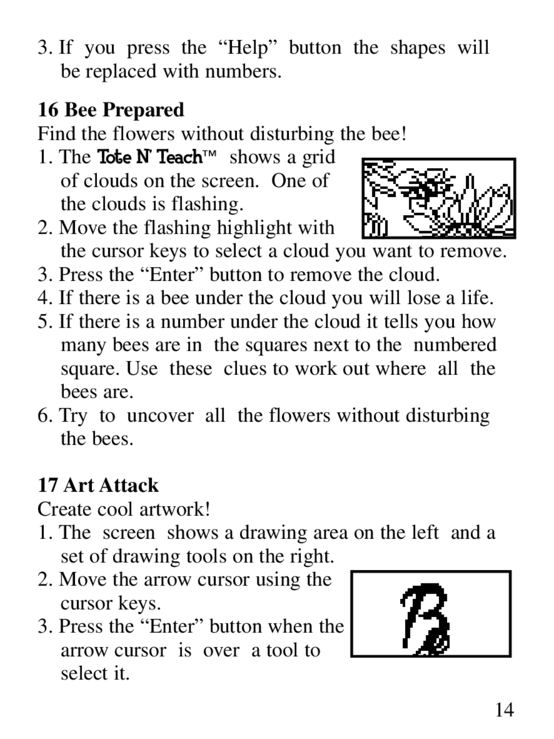 Oregon Scientific Tote N' Teach manual Bee Prepared 