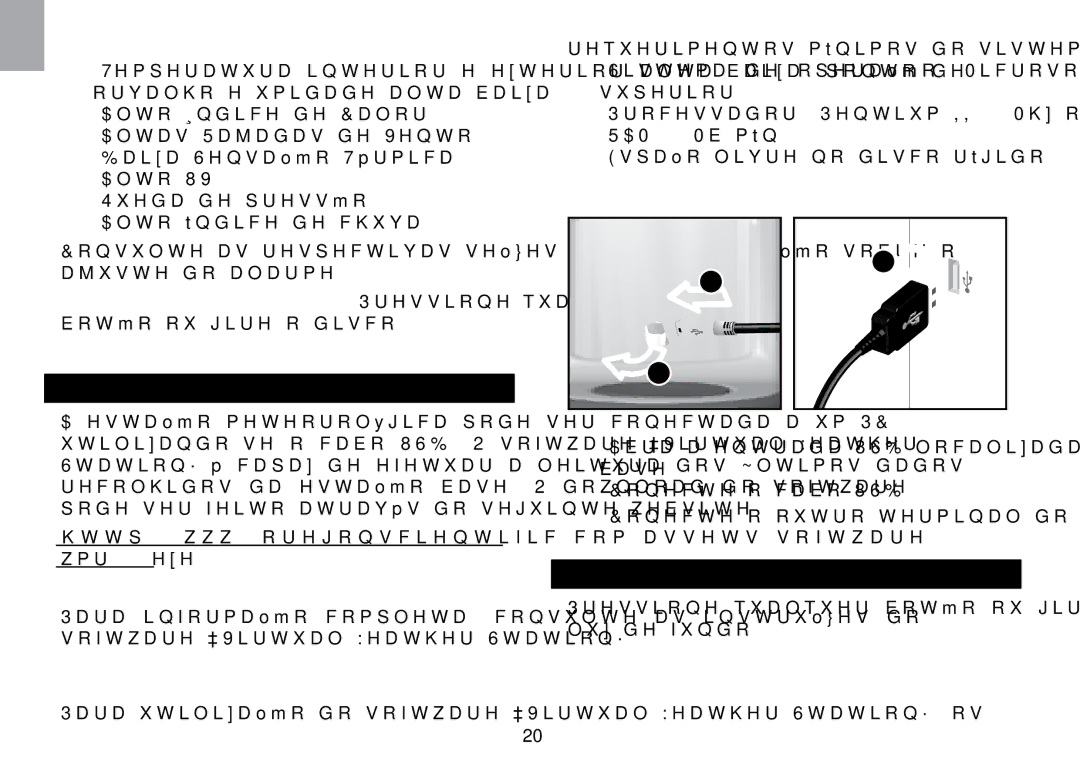 Oregon Scientific WMR100TH user manual Conexão AO PC, LUZ DE Fundo, Os alarmes podem ser ajustados para 