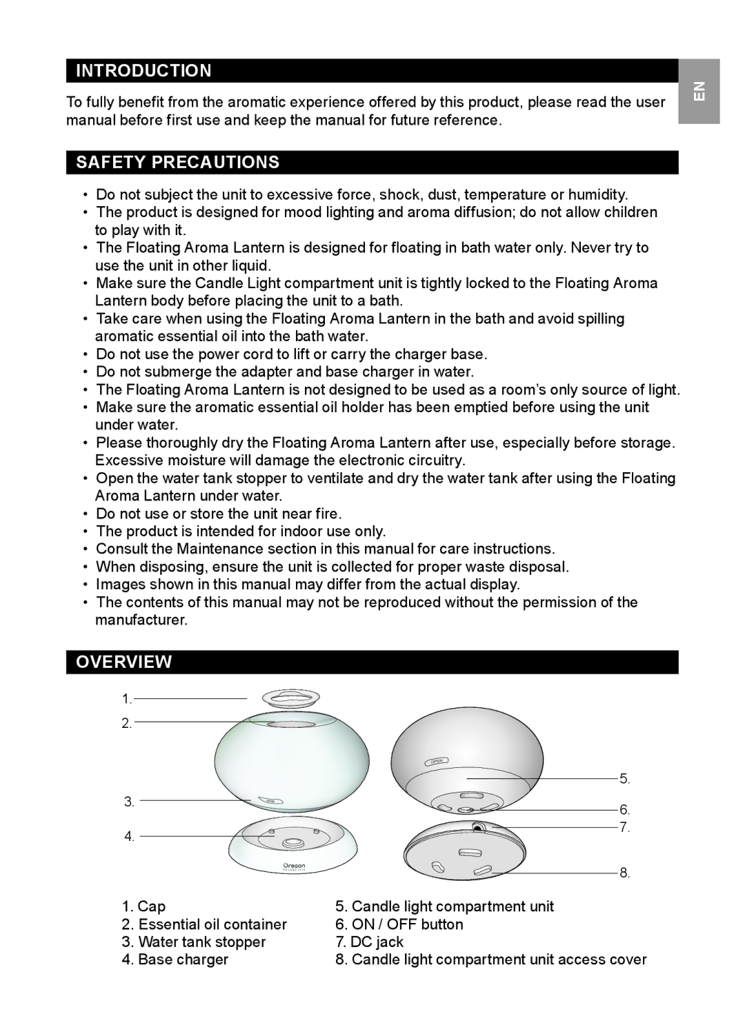 Oregon Scientific WS112 user manual Introduction Safety Precautions, Overview 