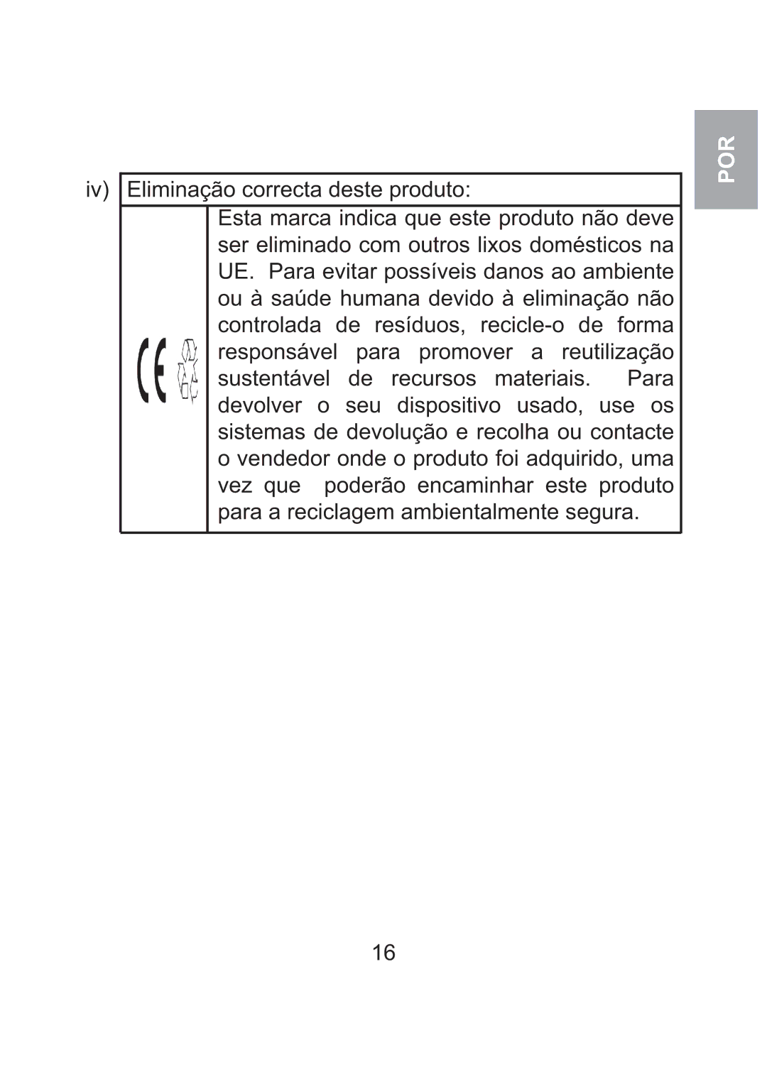 Oregon Scientific WS904 user manual Por 