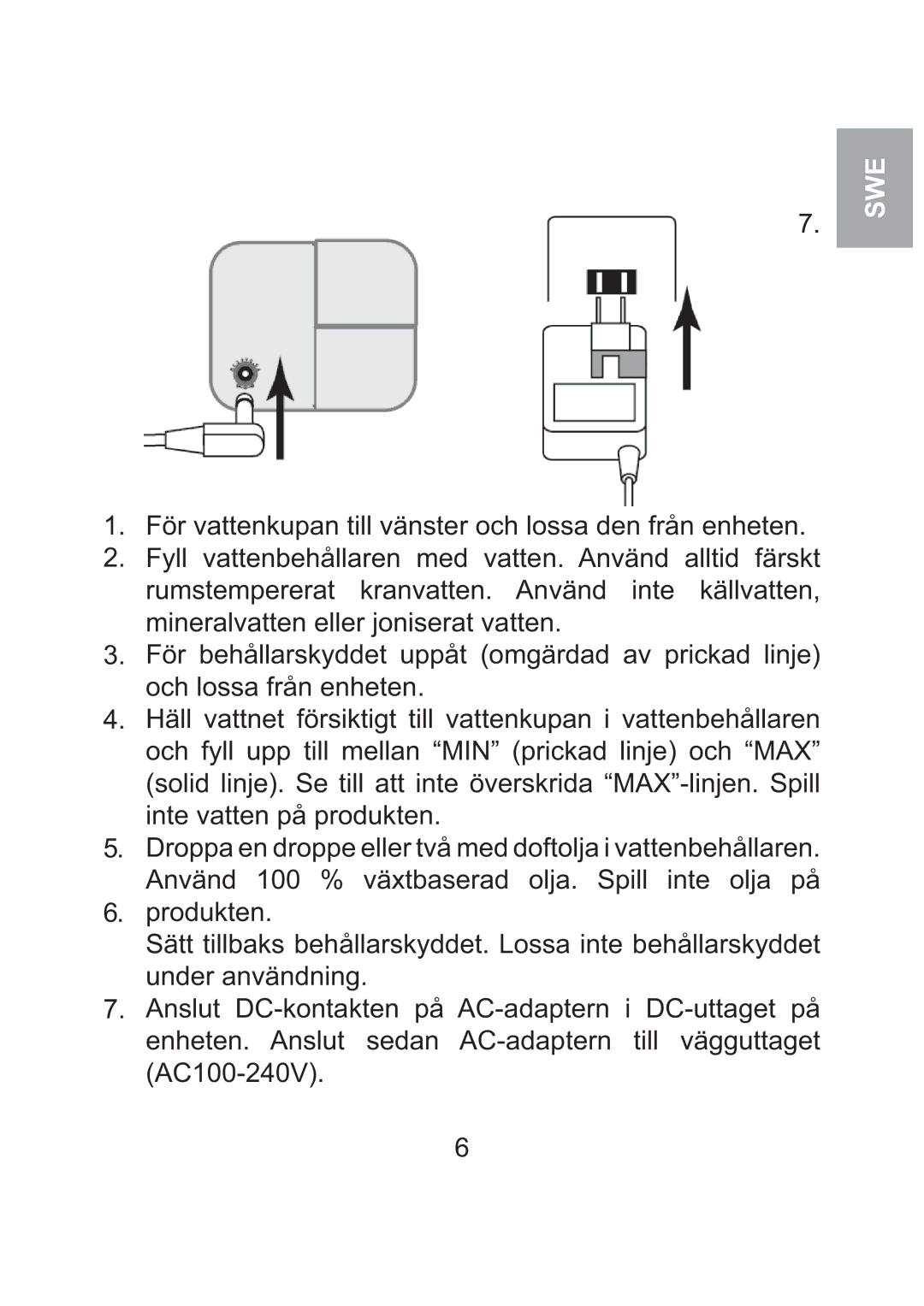 Oregon Scientific WS904 user manual Swe 