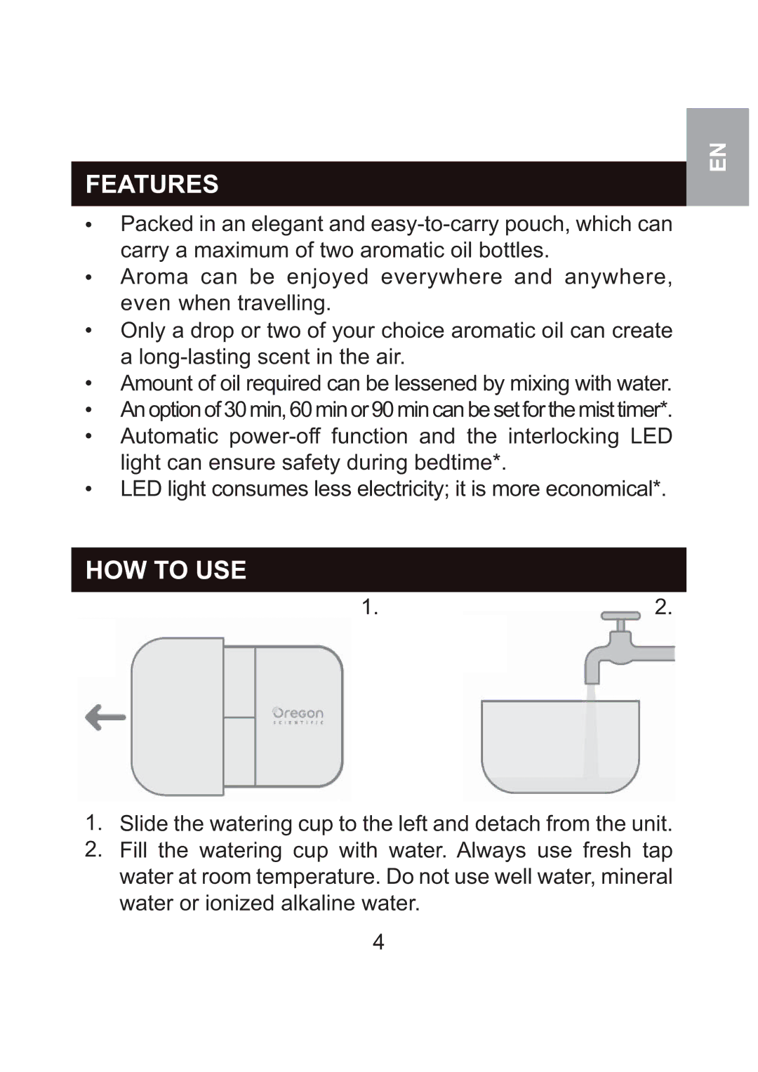 Oregon Scientific WS904 user manual Features, HOW to USE 