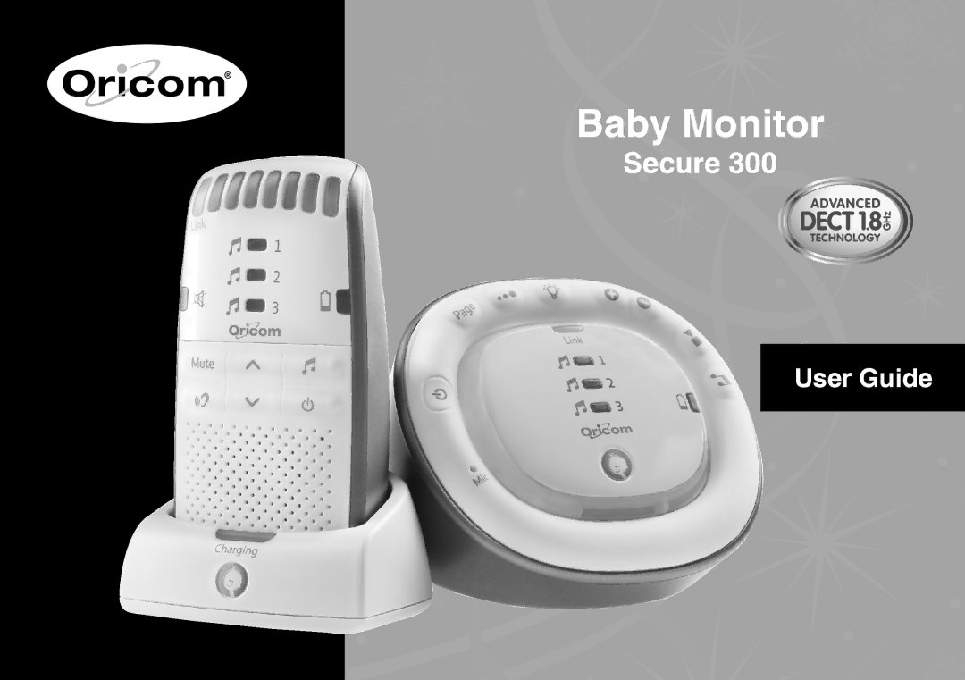 Oricom 300 manual Baby Monitor 