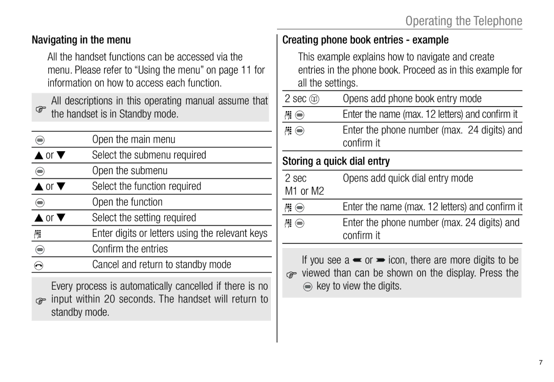 Oricom ECO800 manual Navigating in the menu, Conﬁirm it 