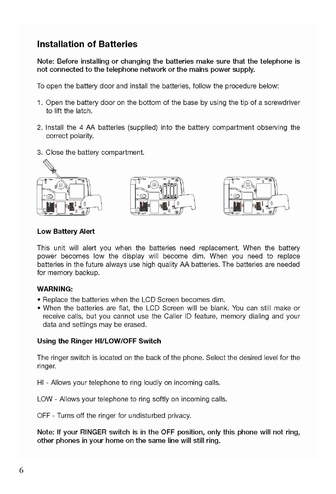 Oricom TP88 manual 