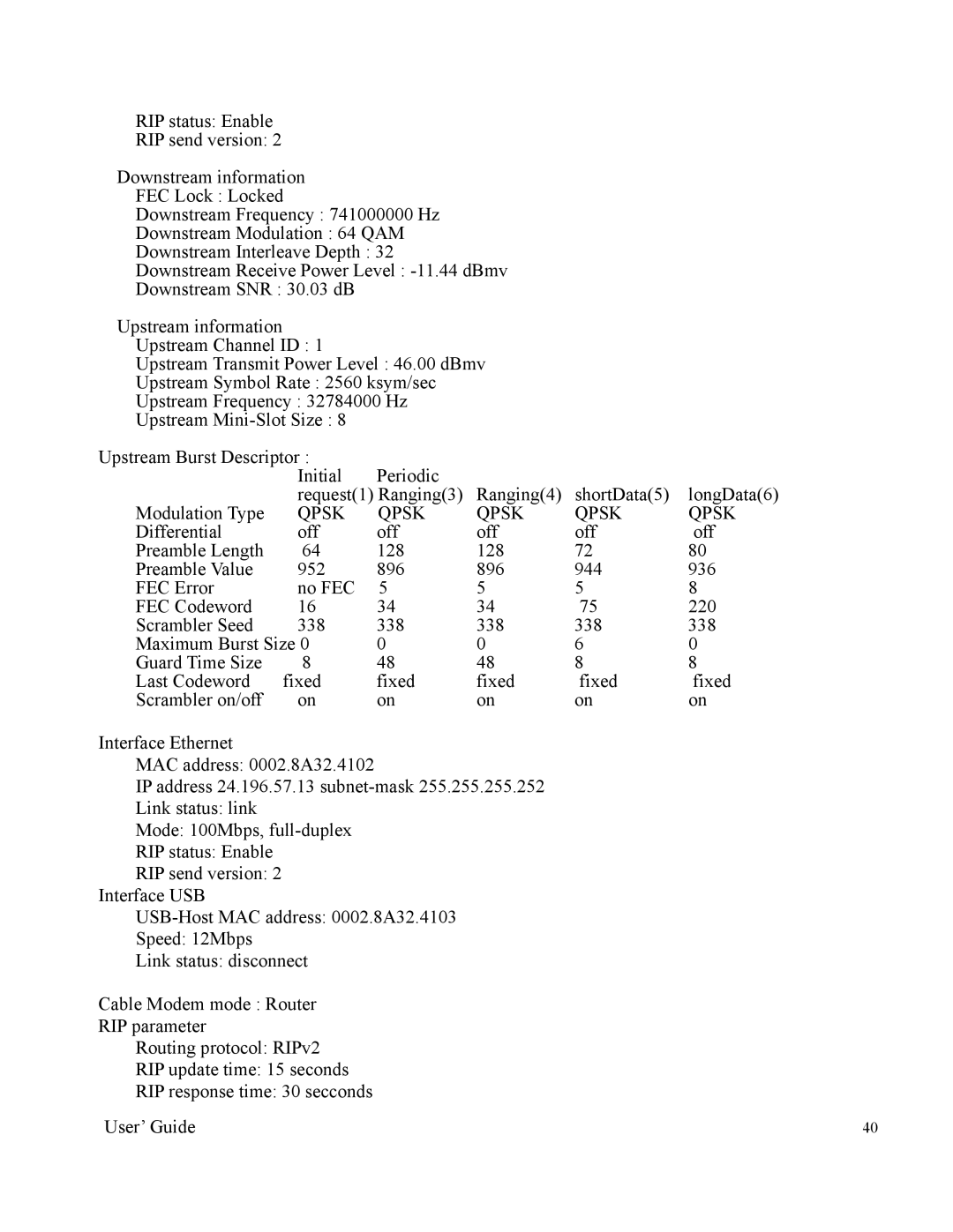 Orion 2000 manual Qpsk 