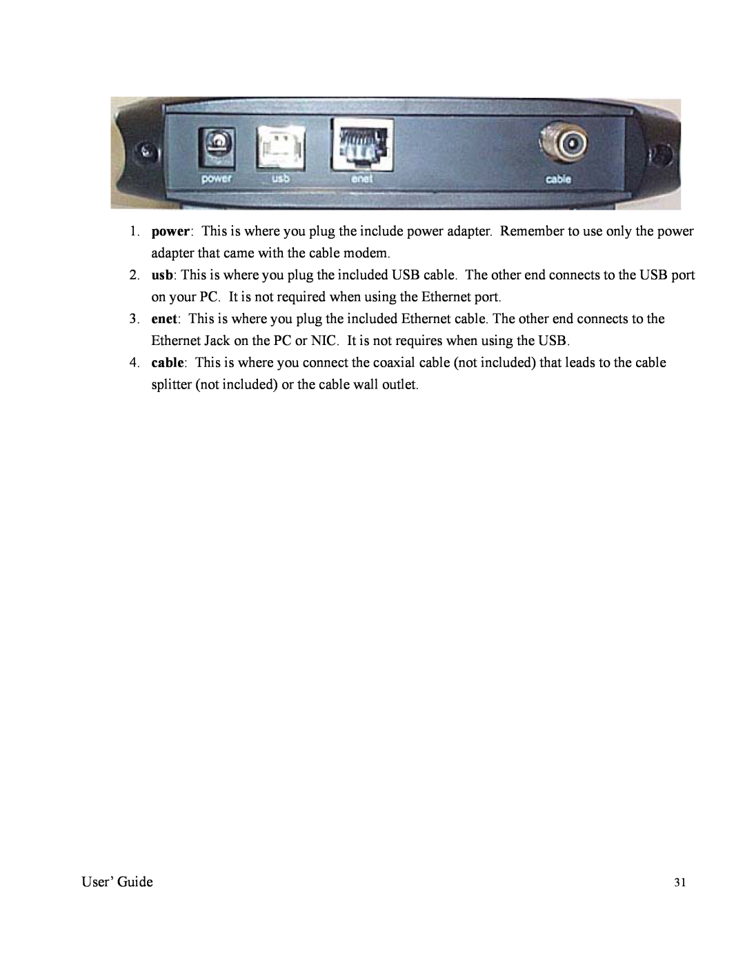 Orion 2000 manual User’ Guide 