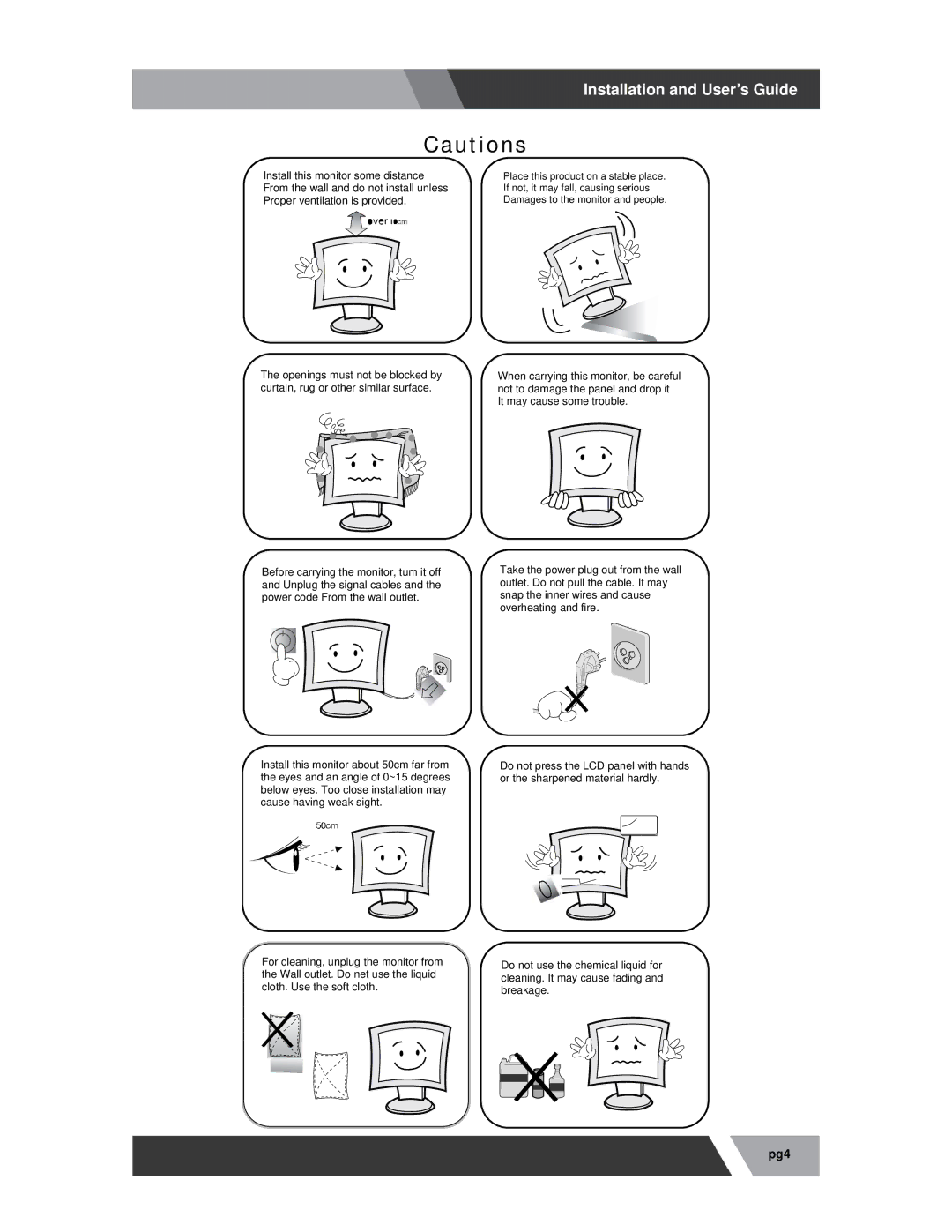 Orion 23REDB manual Pg4 