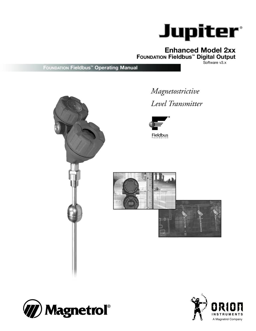 Orion 2xx manual Magnetostrictive Level Transmitter 