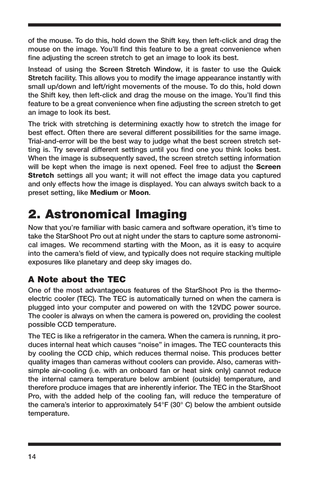 Orion 52084 instruction manual Astronomical Imaging 