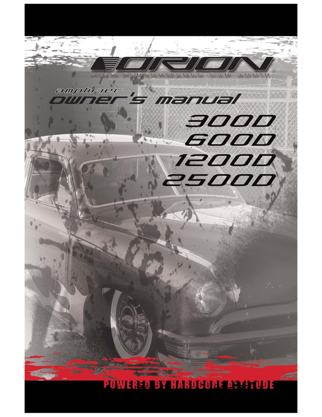 Orion 3000, 6000, 25000, 12000 manual 
