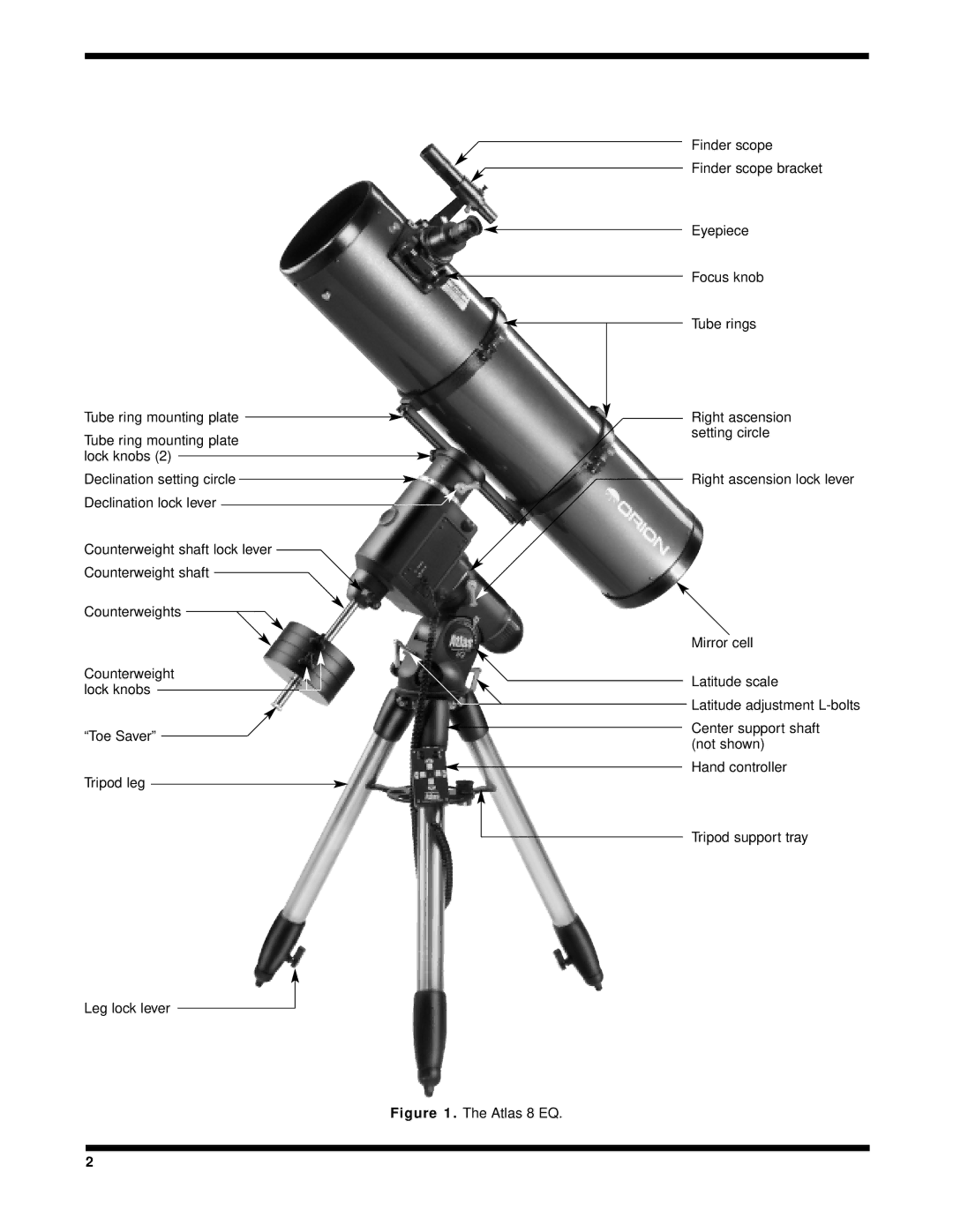 Orion 8 EQ instruction manual 