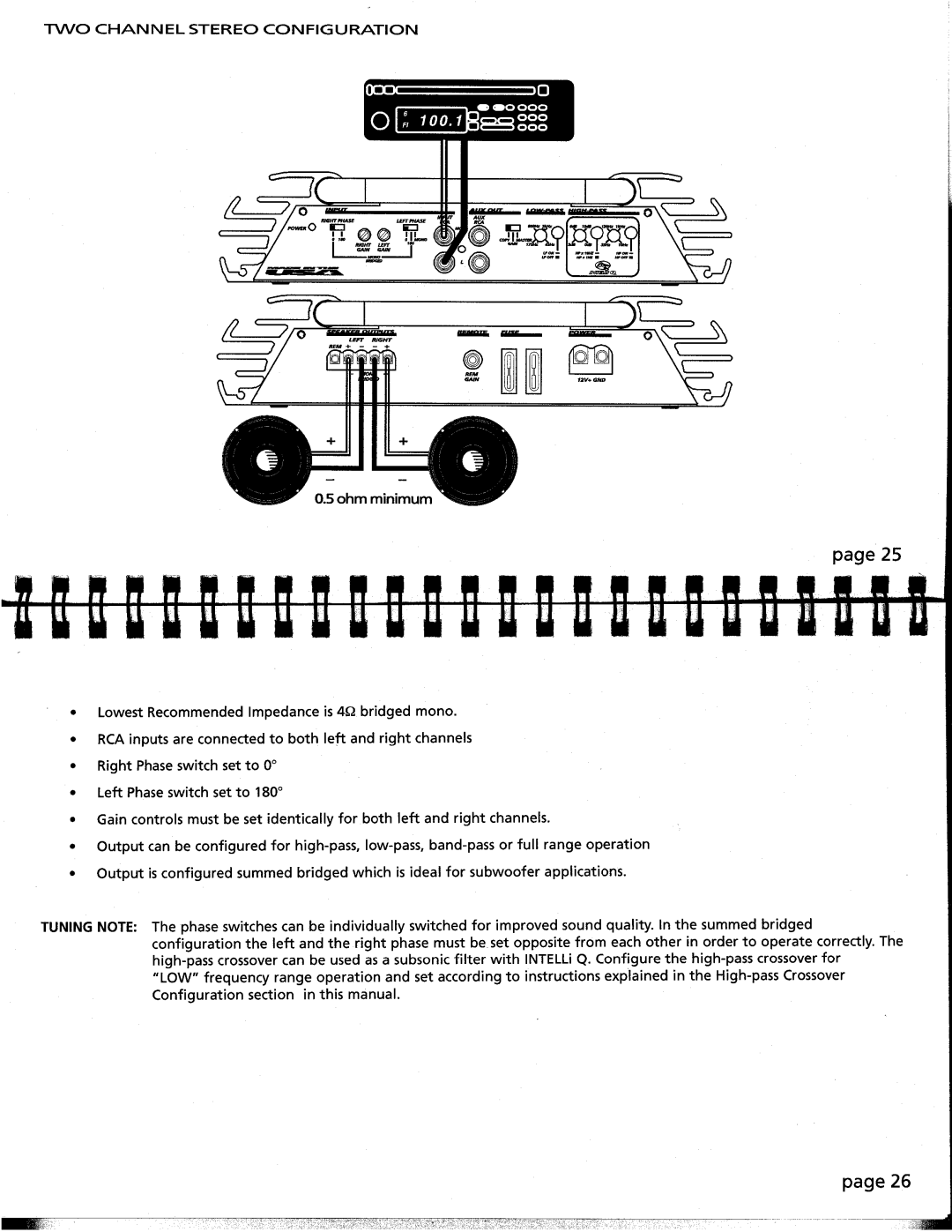 Orion Car Audio 3752, 5002, 9002 manual 