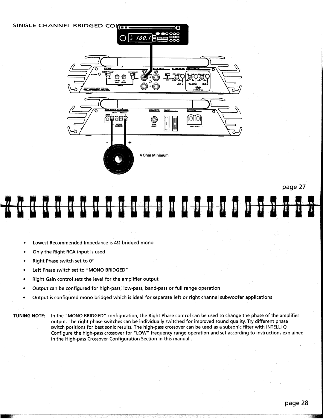 Orion Car Audio 5002, 3752, 9002 manual 