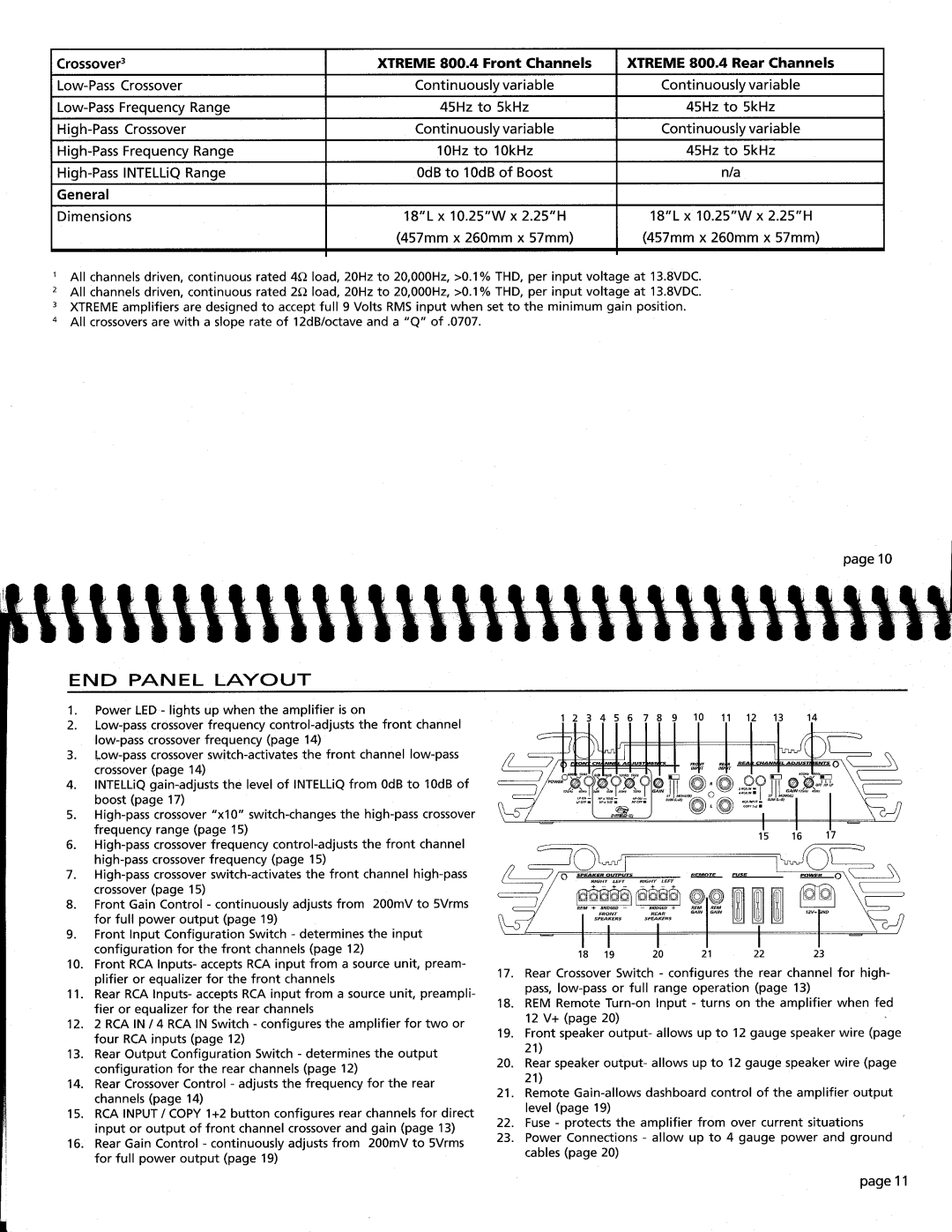 Orion Car Audio 800.4-2 manual 