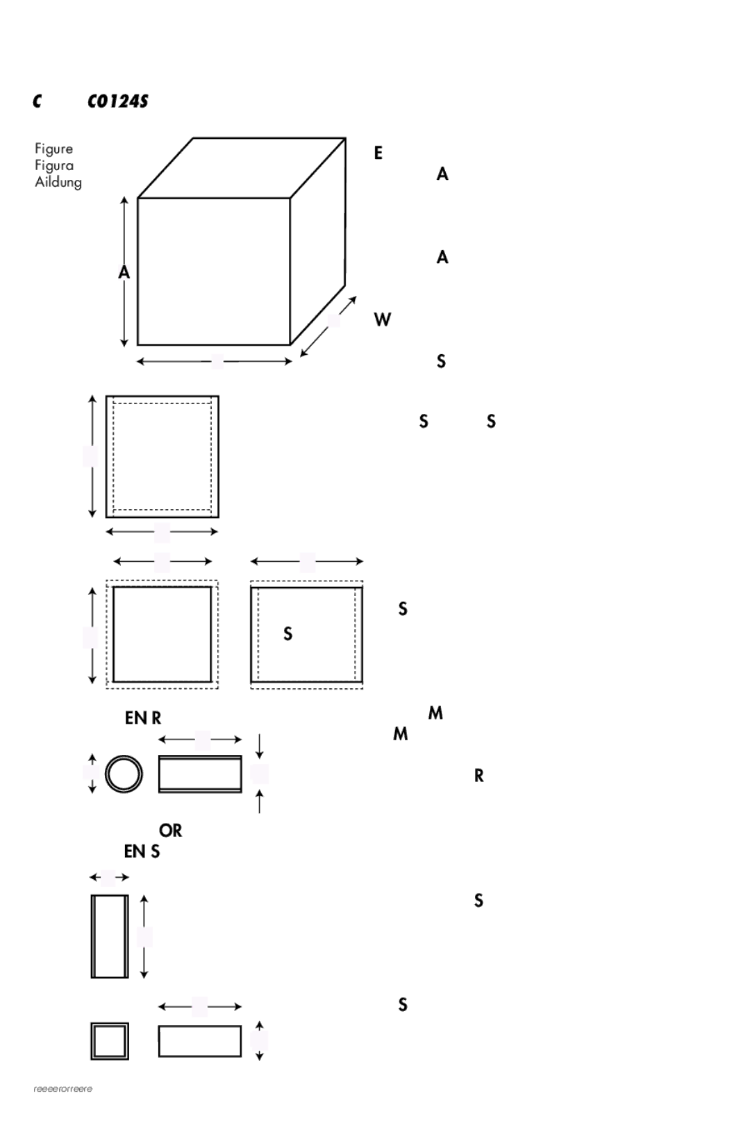 Orion Car Audio CO154S, CO104S owner manual Cobalt CO124S Vented Enclosure Recommendations 