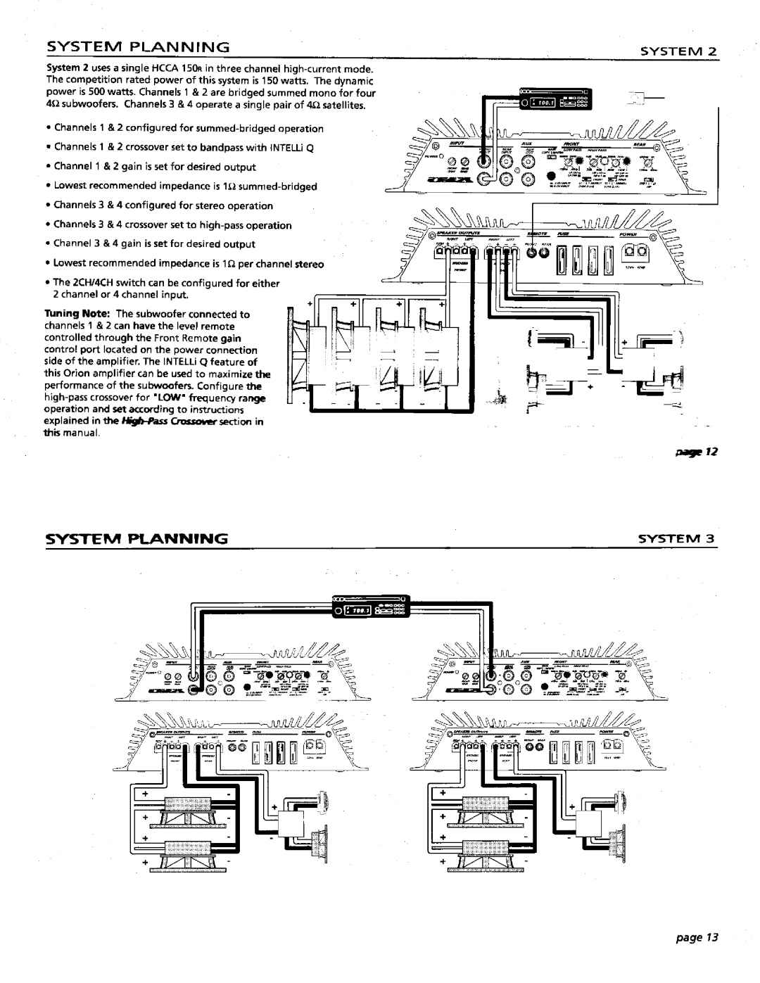 Orion Car Audio HCCA 150R manual 