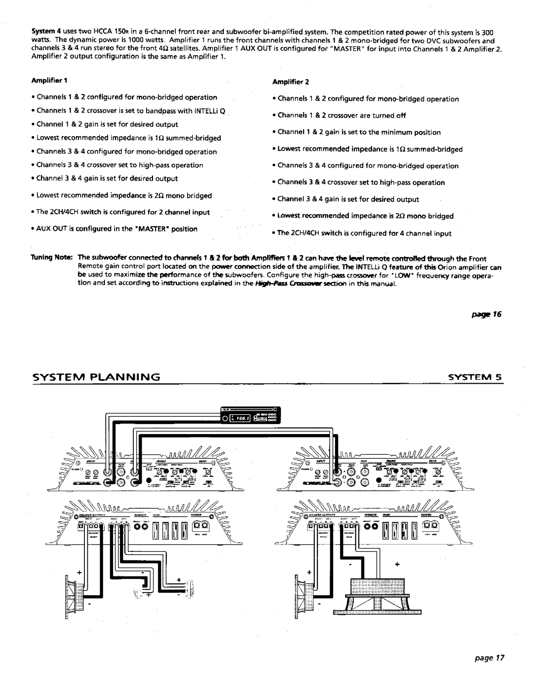 Orion Car Audio HCCA 150R manual 