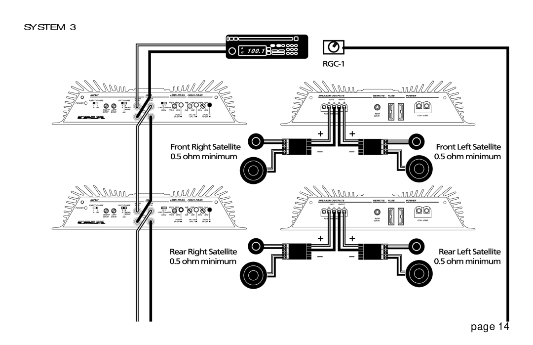 Orion Car Audio 250R & 275R, HCCA 225R, HCCA 250R, HCCA 275R owner manual System 