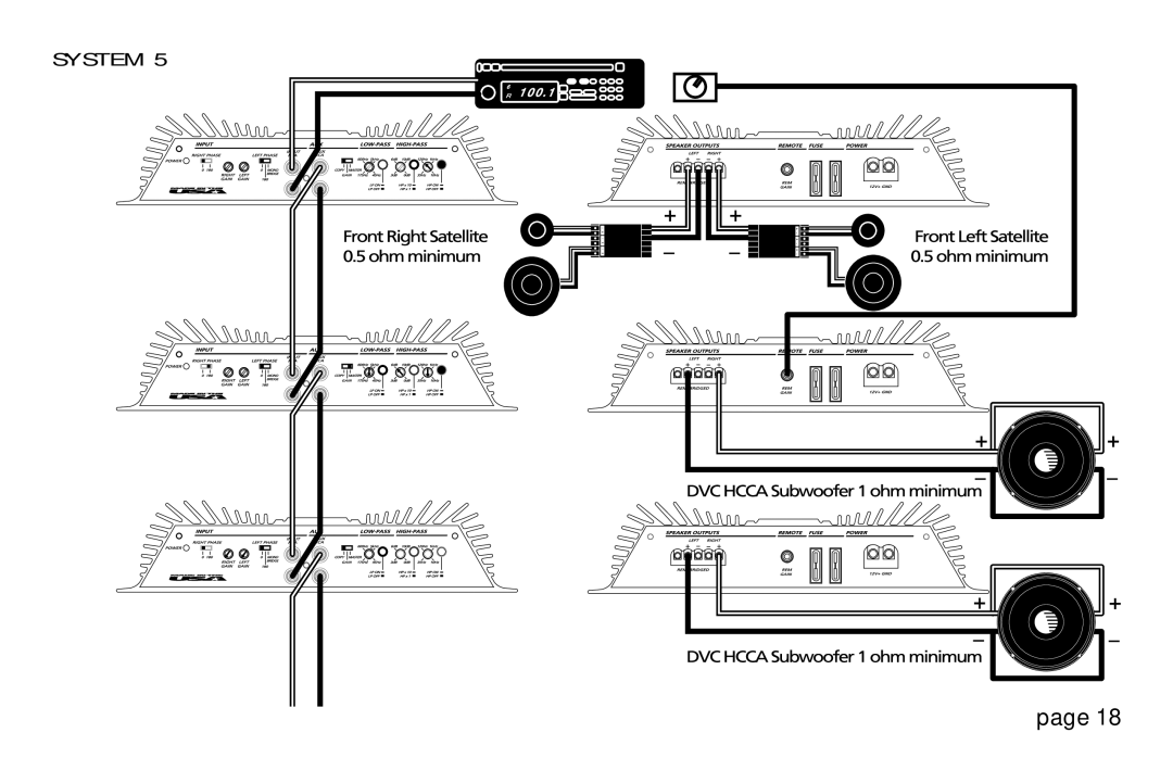 Orion Car Audio 250R & 275R, HCCA 225R, HCCA 250R, HCCA 275R owner manual System 