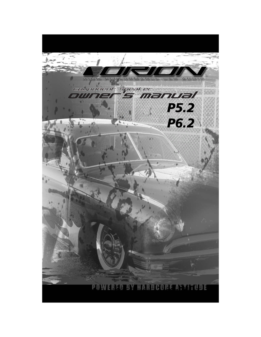 Orion Car Audio manual P5.2 P6.2 