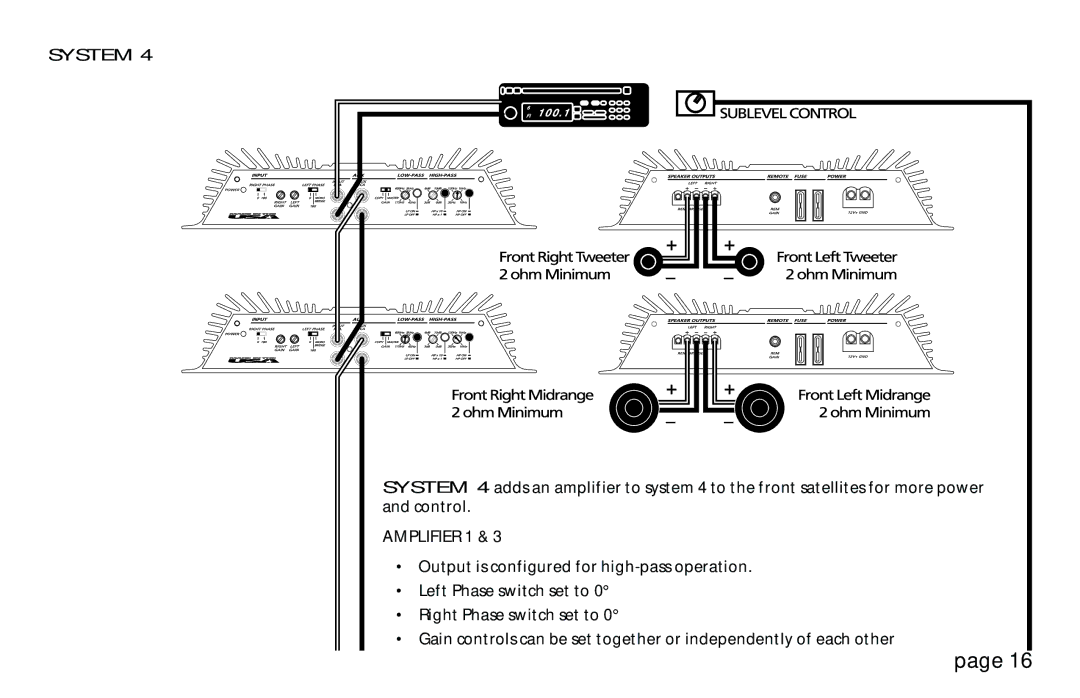 Orion Car Audio XTREME 800, XTREME 1200, XTREME 400, XTREME 300 owner manual System 