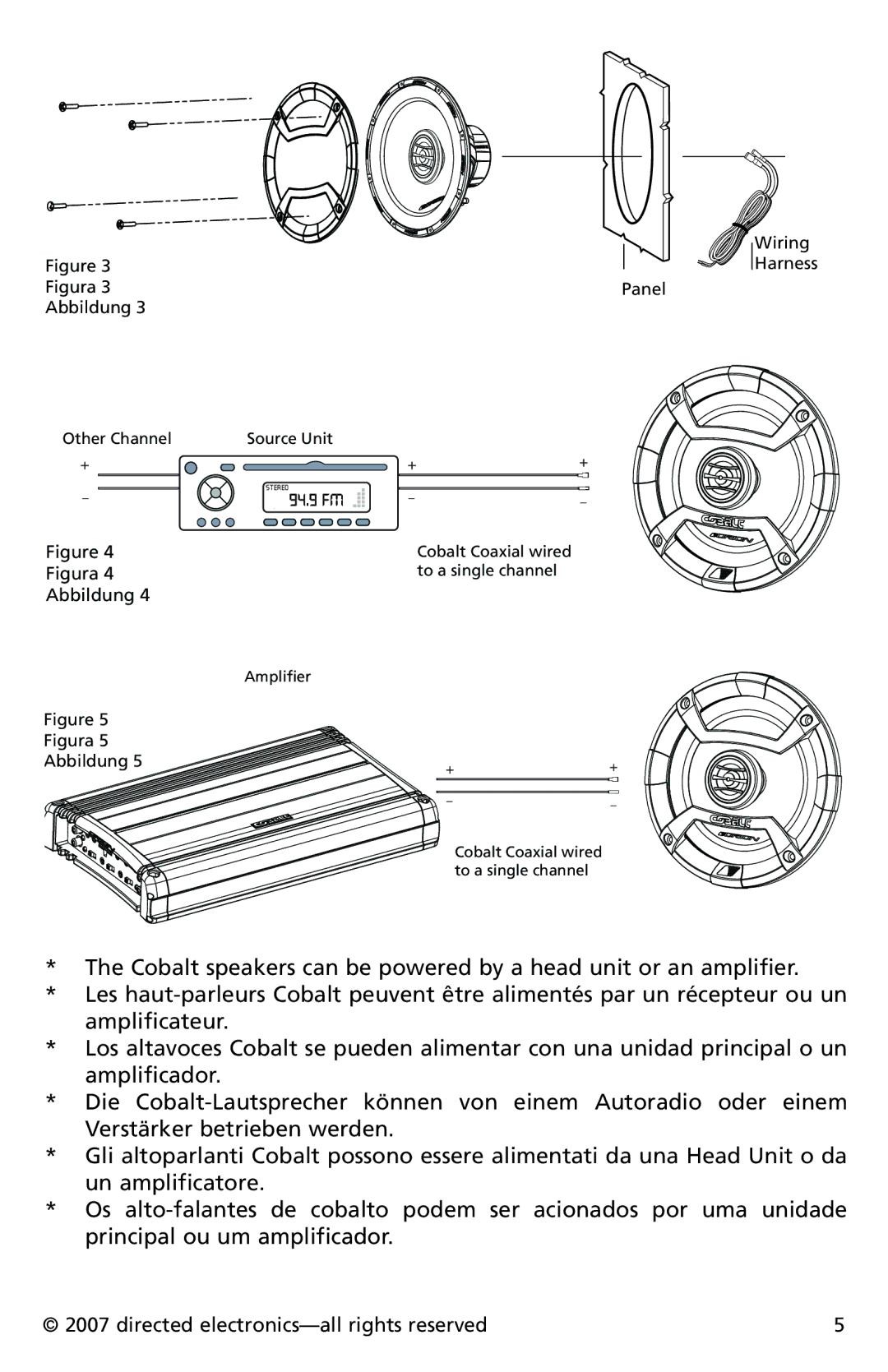 Orion CO650, CO500, CO690, CO570 owner manual Figura 