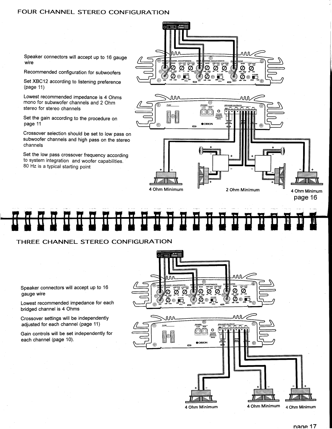 Orion CS500.5 manual 