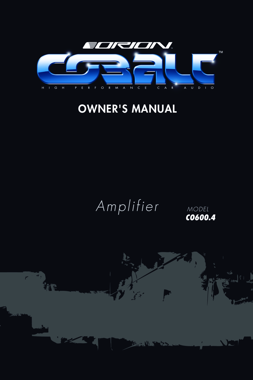 Orion G42110 owner manual Amplifier, Owners Manual, CO600.4, Model 