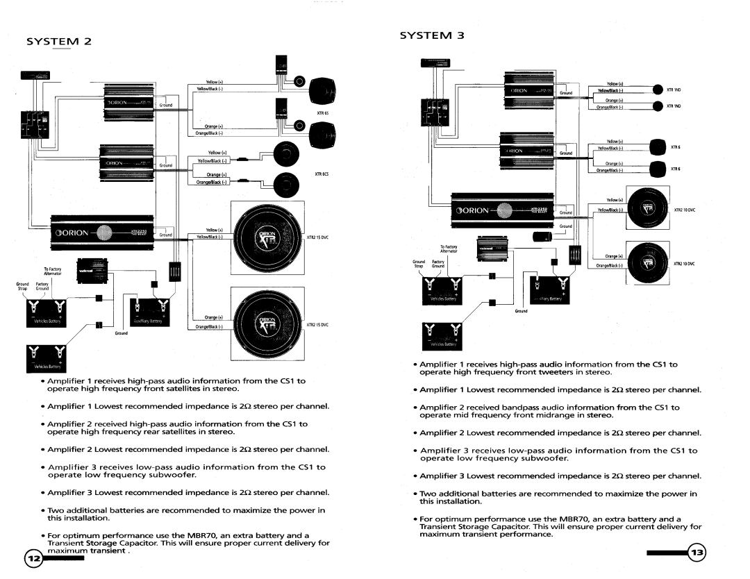 Orion XTR 2250 manual 