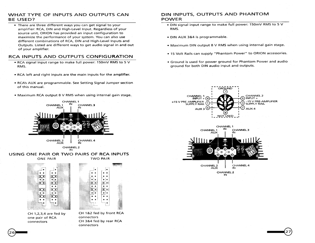 Orion XTR475 manual 