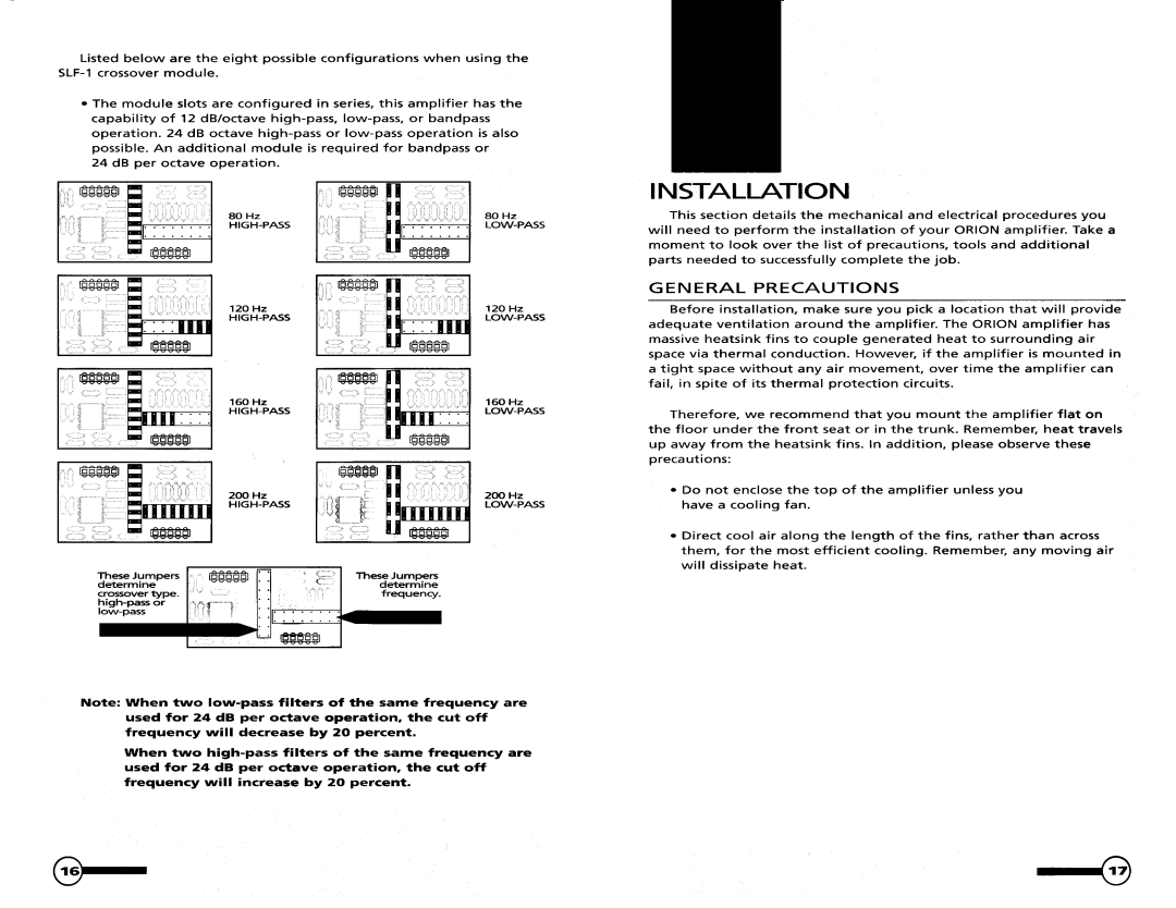 Orion Xtreme Series manual 