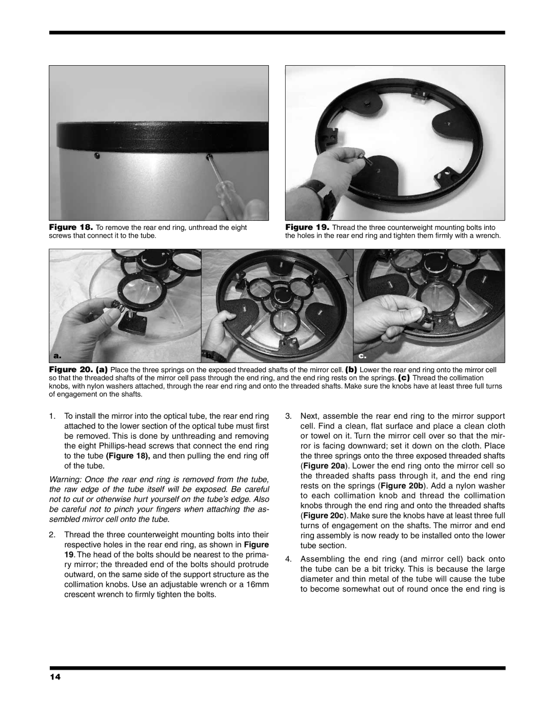 Orion XX14I instruction manual 