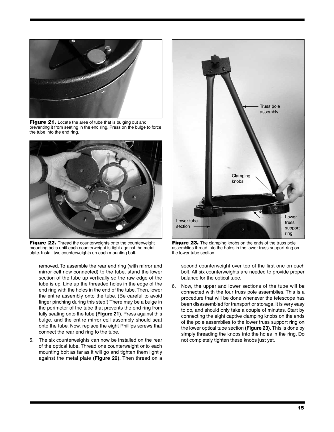 Orion XX14I instruction manual Ring 