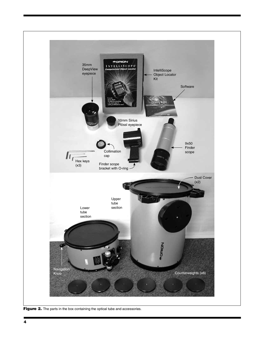 Orion XX14I instruction manual Navigation Knob 