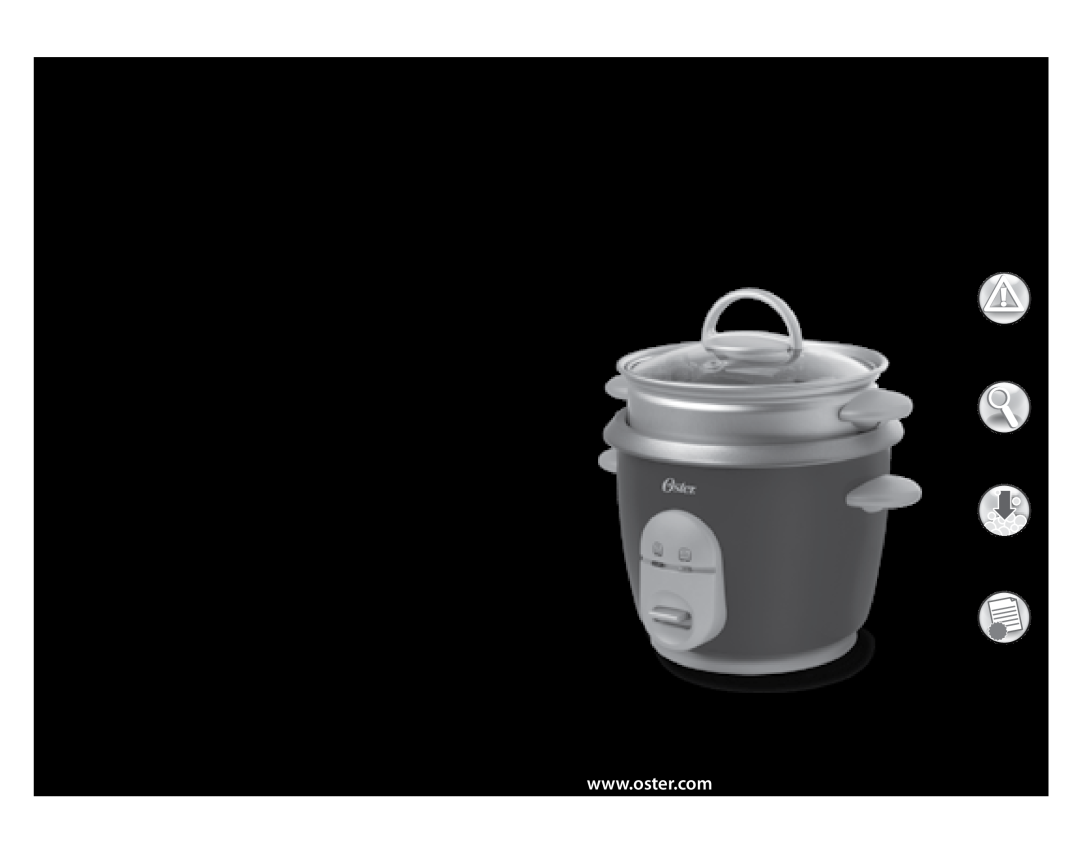 Oster 147869 manual rice cooker, Olla Arrocera User Guide/ Guía del Usuario, Safety, How to use, Cleaning, Warranty 