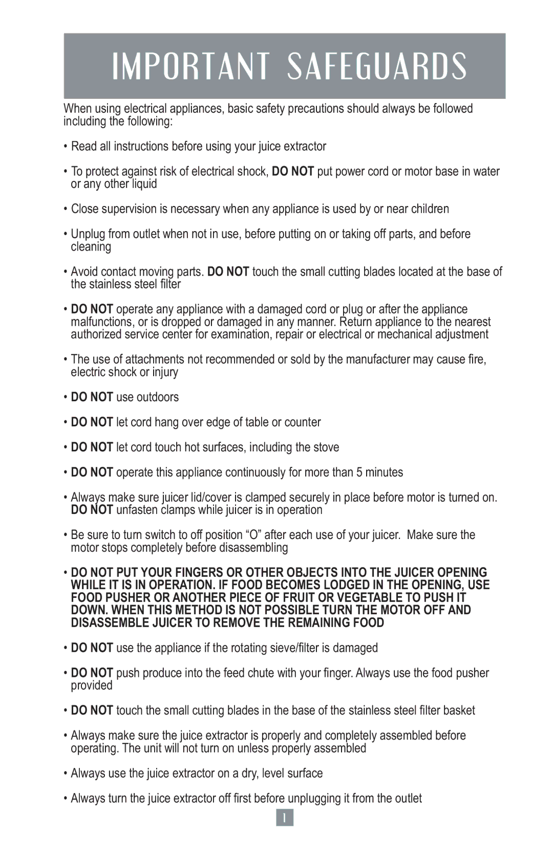 Oster 3157 instruction manual Important Safeguards 