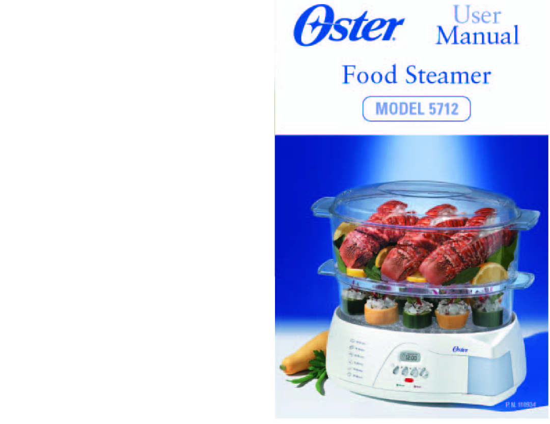 Oster 5712 manual 