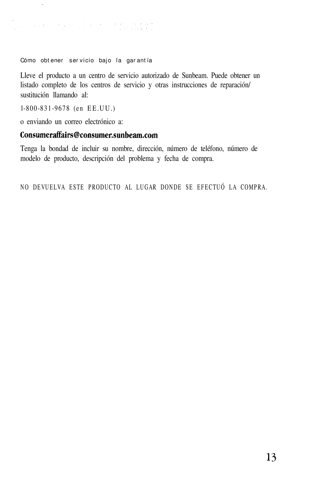 Oster 6320, 6322, 6321 manual Enviando un correo electrónico a 