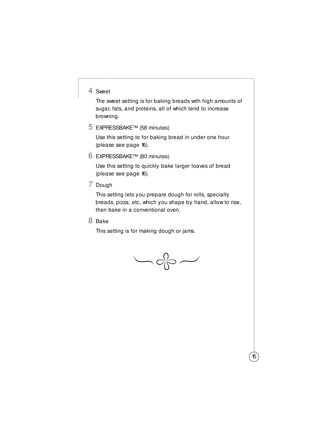 Oster Bread Maker user manual 