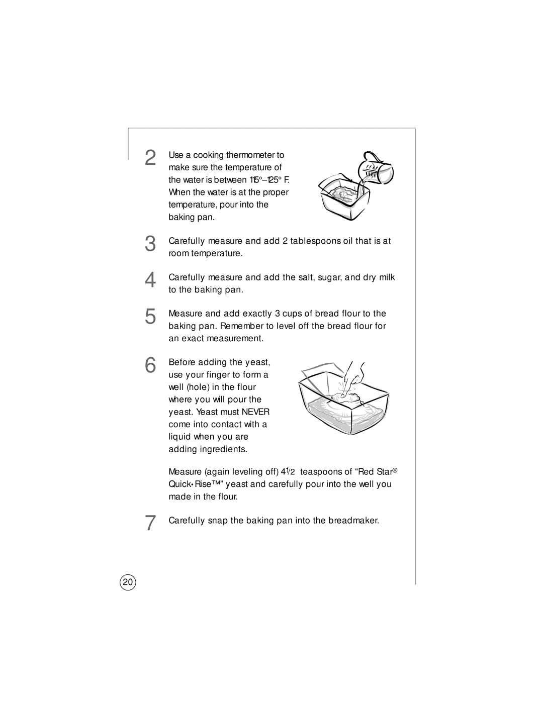 Oster Bread Maker user manual Use a cooking thermometer to 